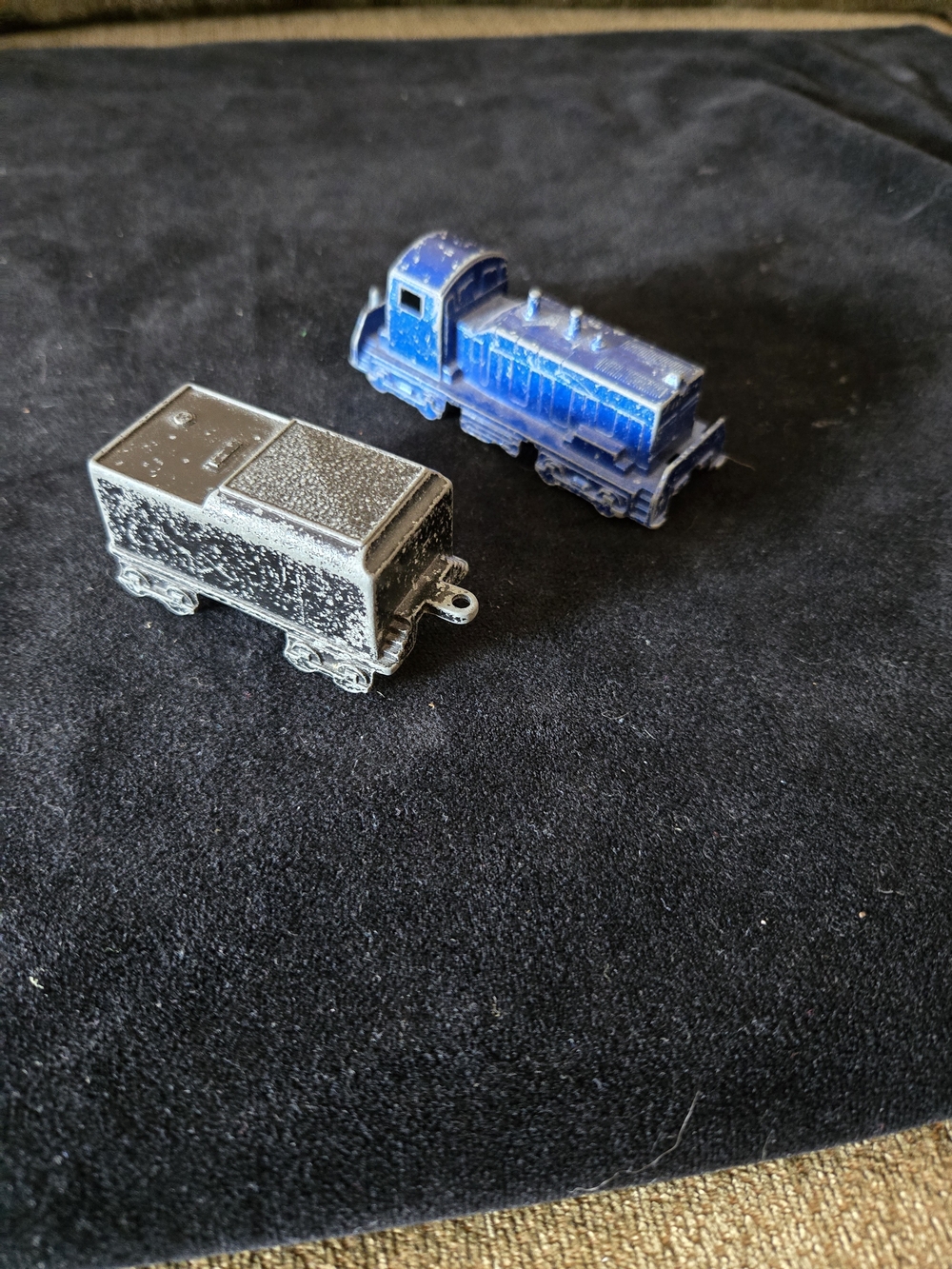 Vintage Midgetoy Train And Coal Car; Rockford, ILL